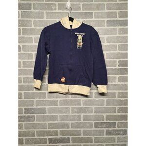 Disney Parks Vintage Y2K Classic Aloha Full Zip Unisex Hoodie Sweater Size Large